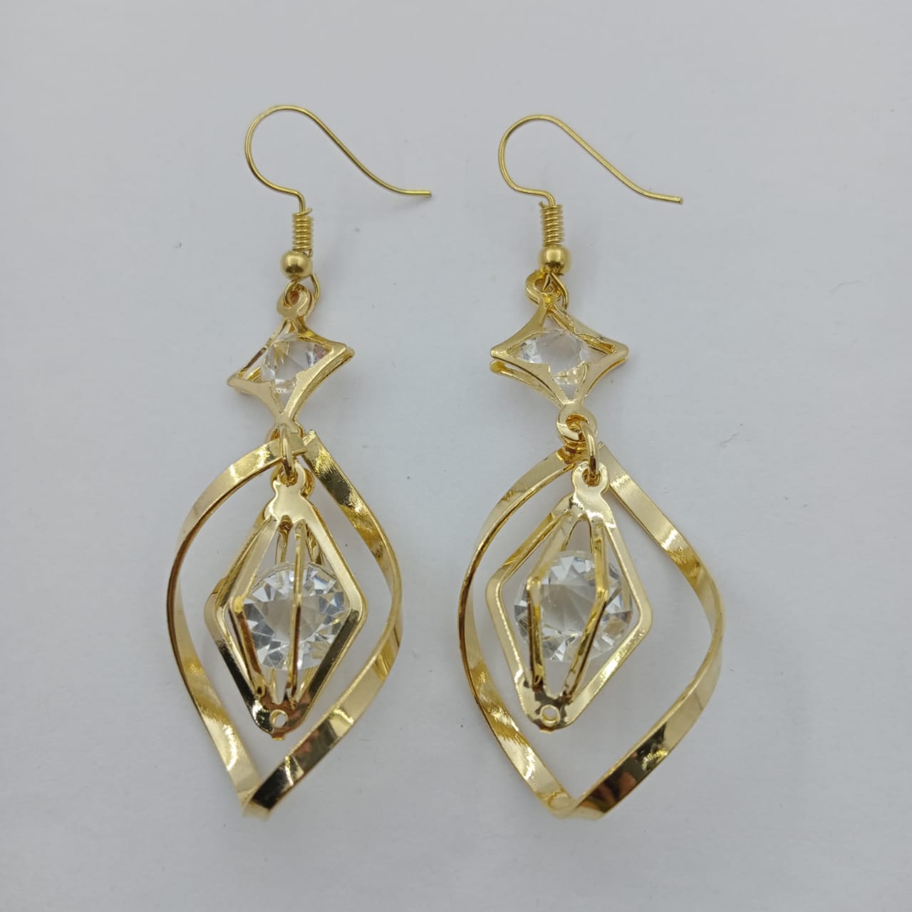 Women's Rose Gold Plated Fancy Earrings